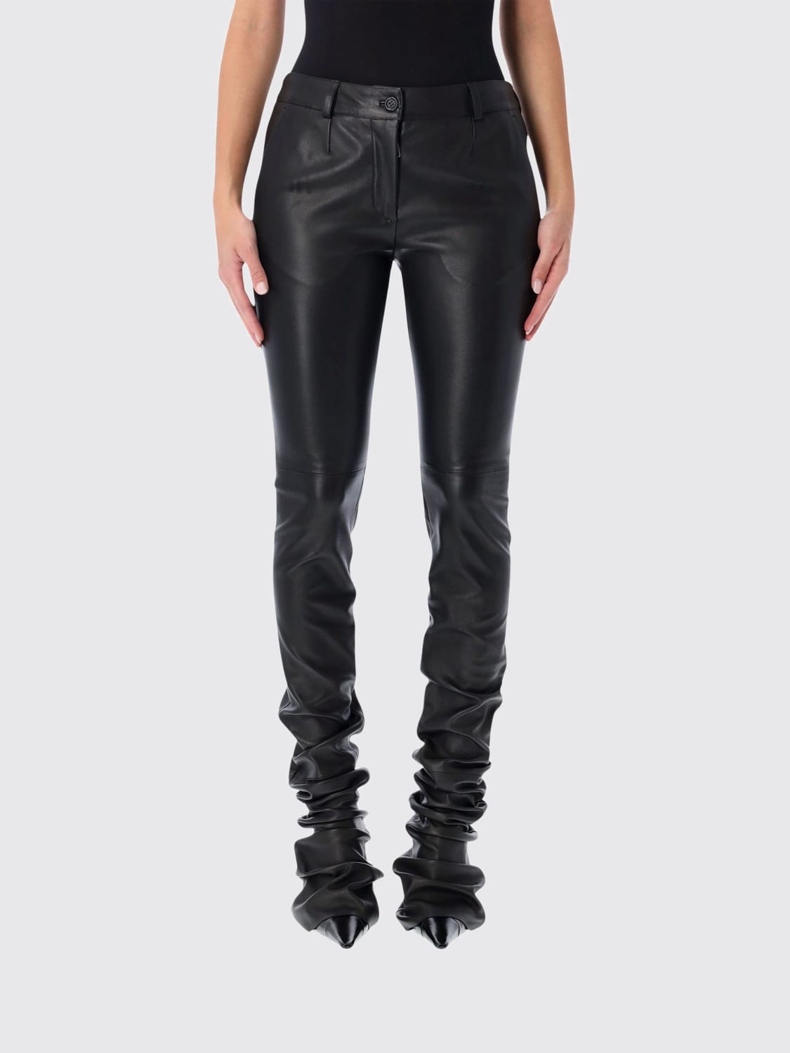 DOLCE & GABBANA PANTS: Pants woman Dolce & Gabbana, Black - Img 1