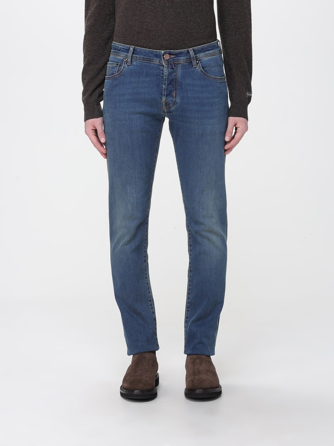 JACOB COHEN JEANS: Pants men Jacob Cohen, Blue - Img 1