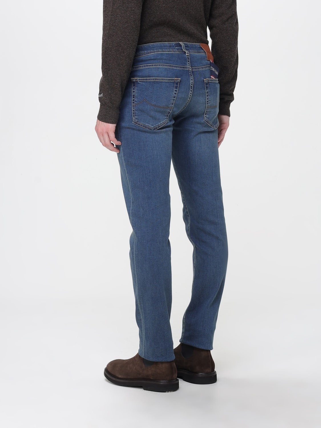JACOB COHEN JEANS: Pants men Jacob Cohen, Blue - Img 2