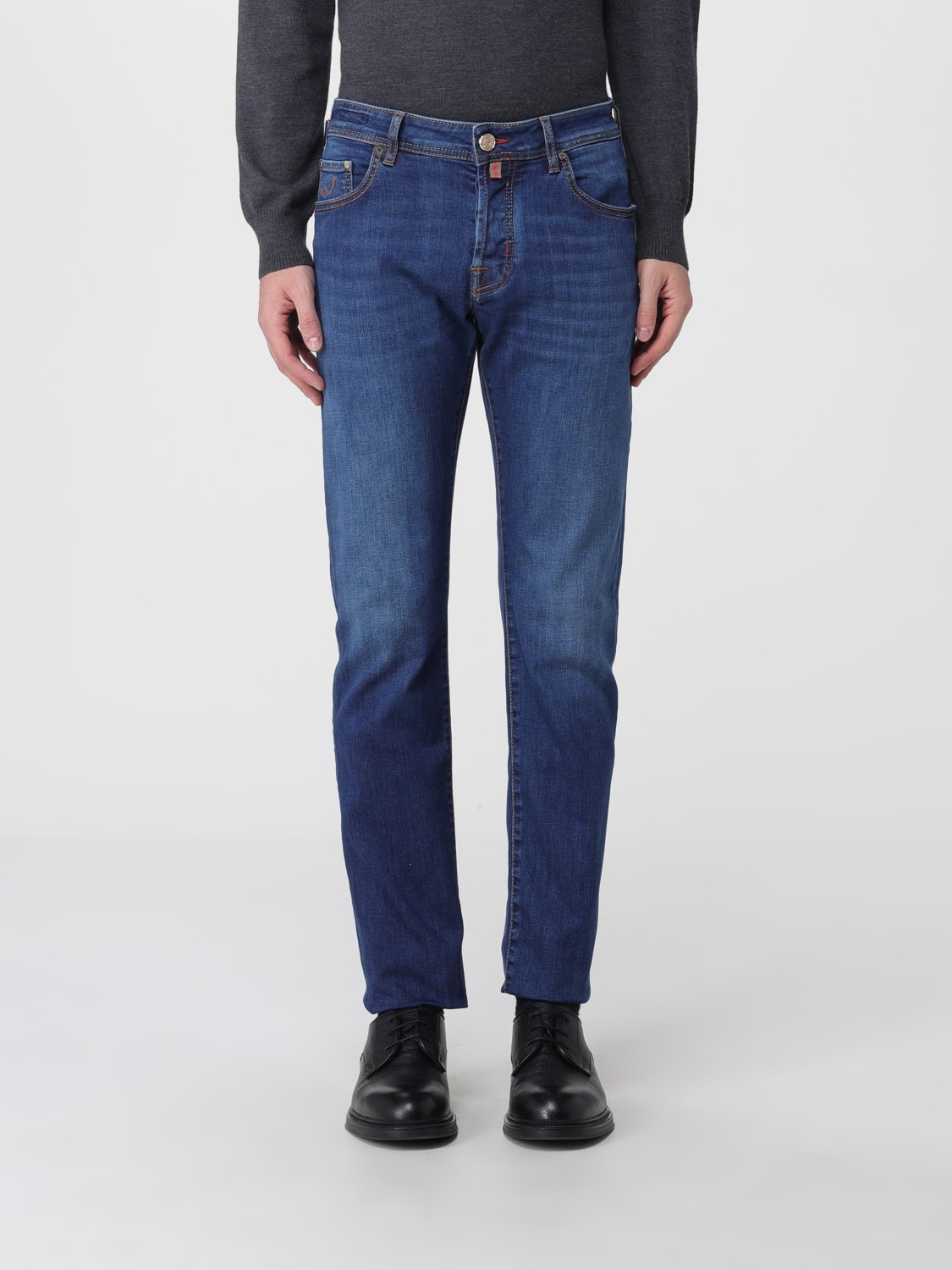 JACOB COHEN JEANS: Pantalon homme Jacob Cohen, Bleu 1 - Img 1