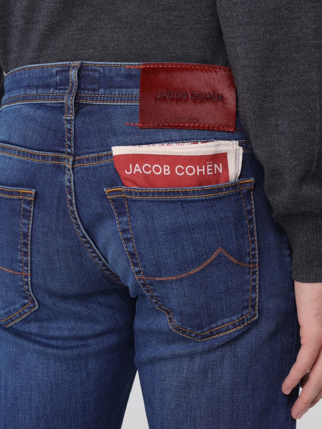 JACOB COHEN JEANS: Pantalon homme Jacob Cohen, Bleu 1 - Img 3