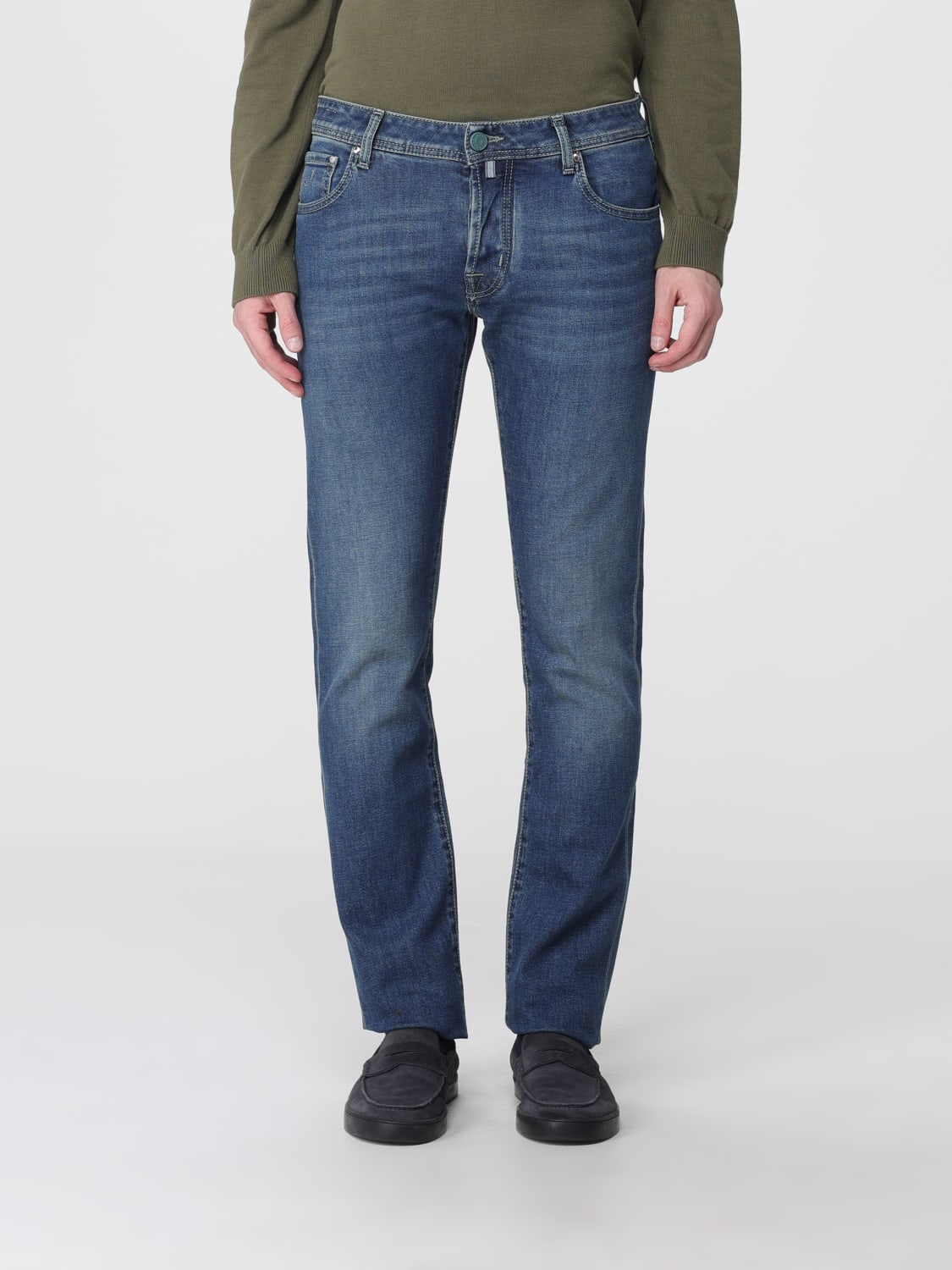 JACOB COHEN JEANS: Pantalon homme Jacob Cohen, Bleu 1 - Img 1