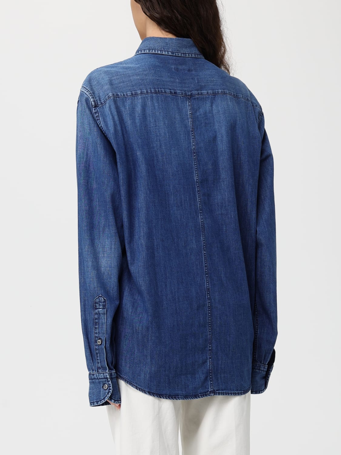 JACOB COHEN SHIRT: Shirt woman Jacob Cohen, Blue - Img 2