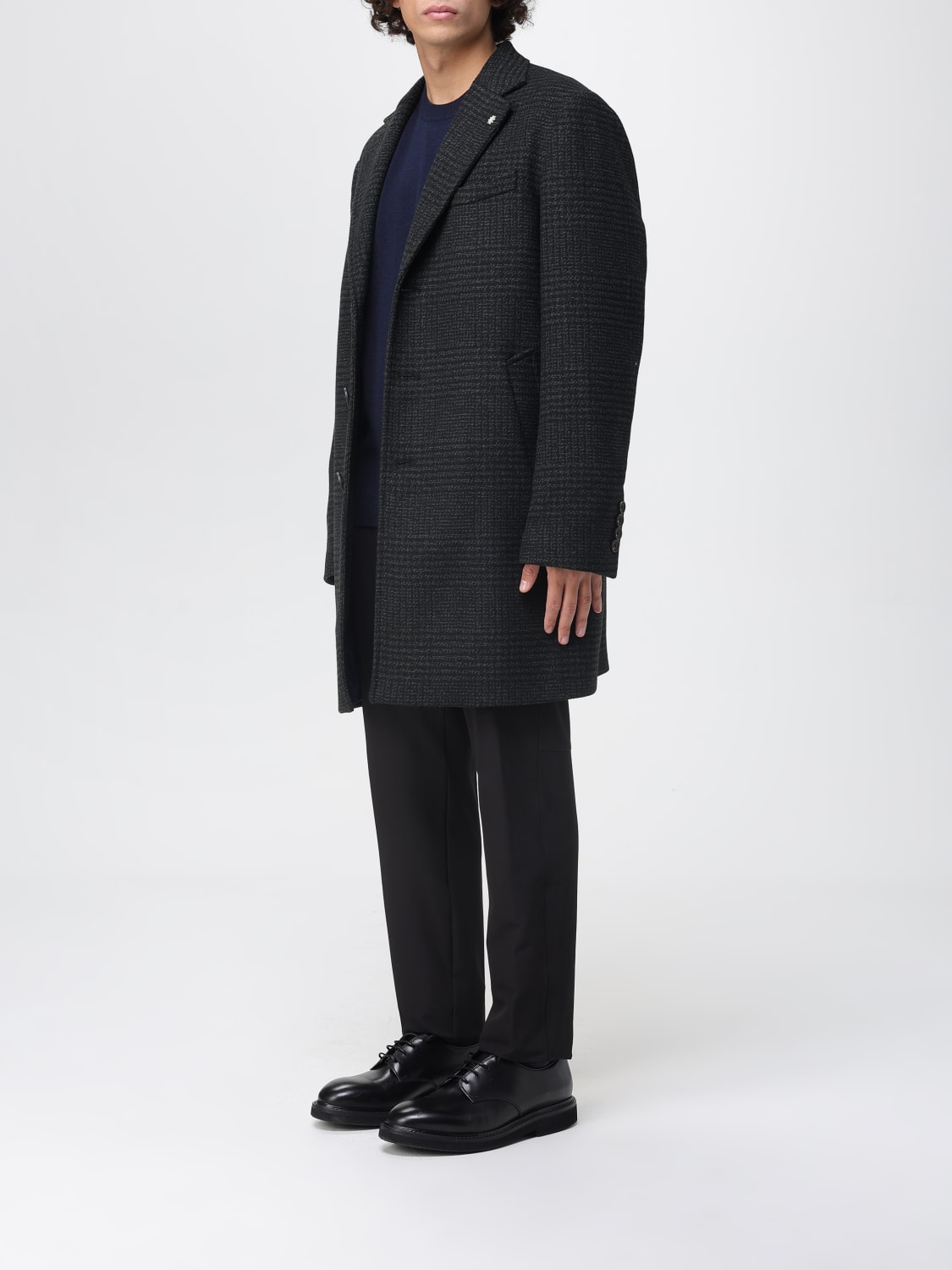 MANUEL RITZ COAT: Coat men Manuel Ritz, Green - Img 3