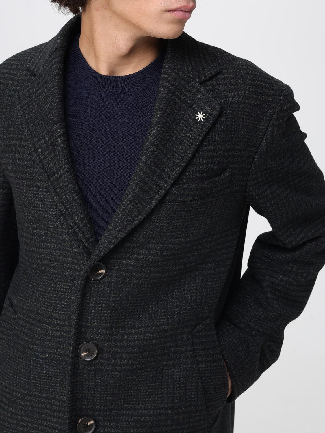 MANUEL RITZ PULLOVER: Pullover herren Manuel Ritz, Blau - Img 4