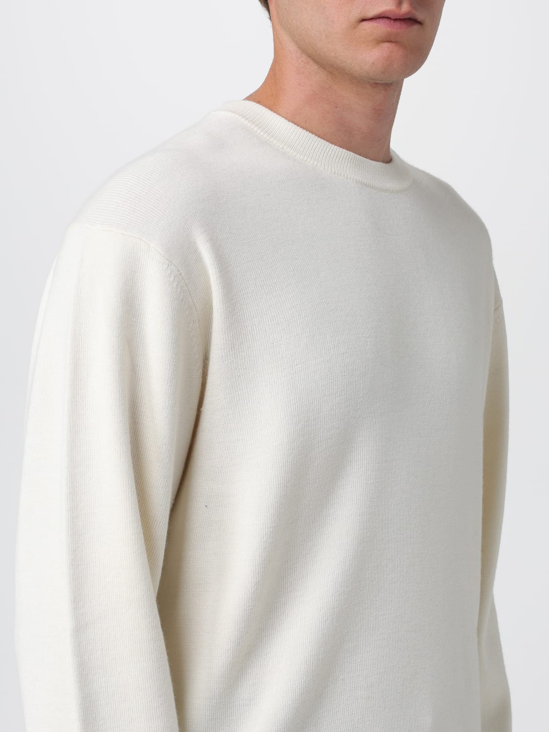 MANUEL RITZ SWEATER: Sweater men Manuel Ritz, Yellow Cream - Img 3