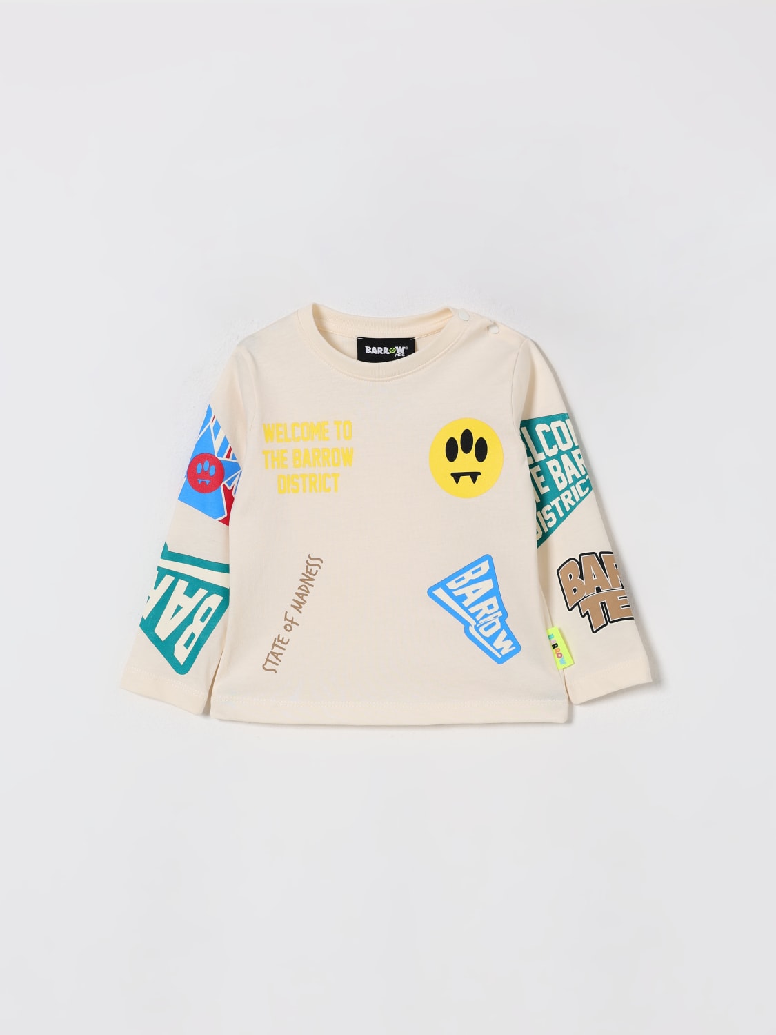 BARROW KIDS T-SHIRT: T-shirt kids Barrow Kids, Beige - Img 1