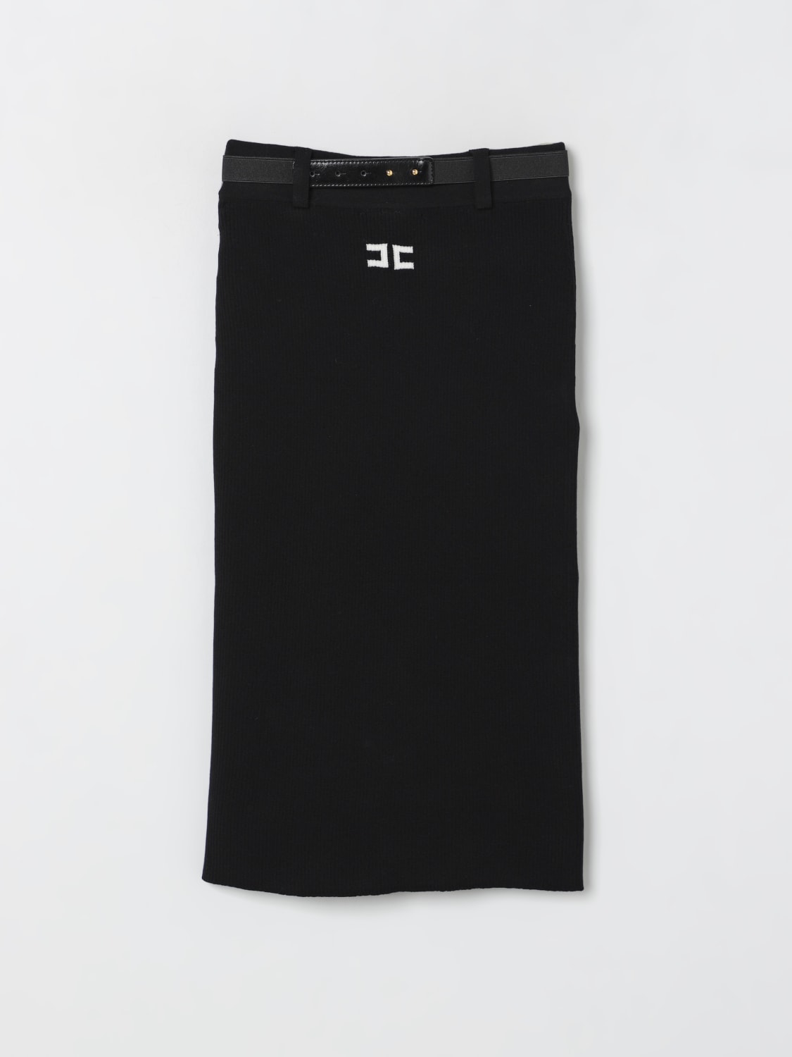 ELISABETTA FRANCHI LA MIA BAMBINA FALDA: Falda niños Elisabetta Franchi La Mia Bambina, Negro - Img 2