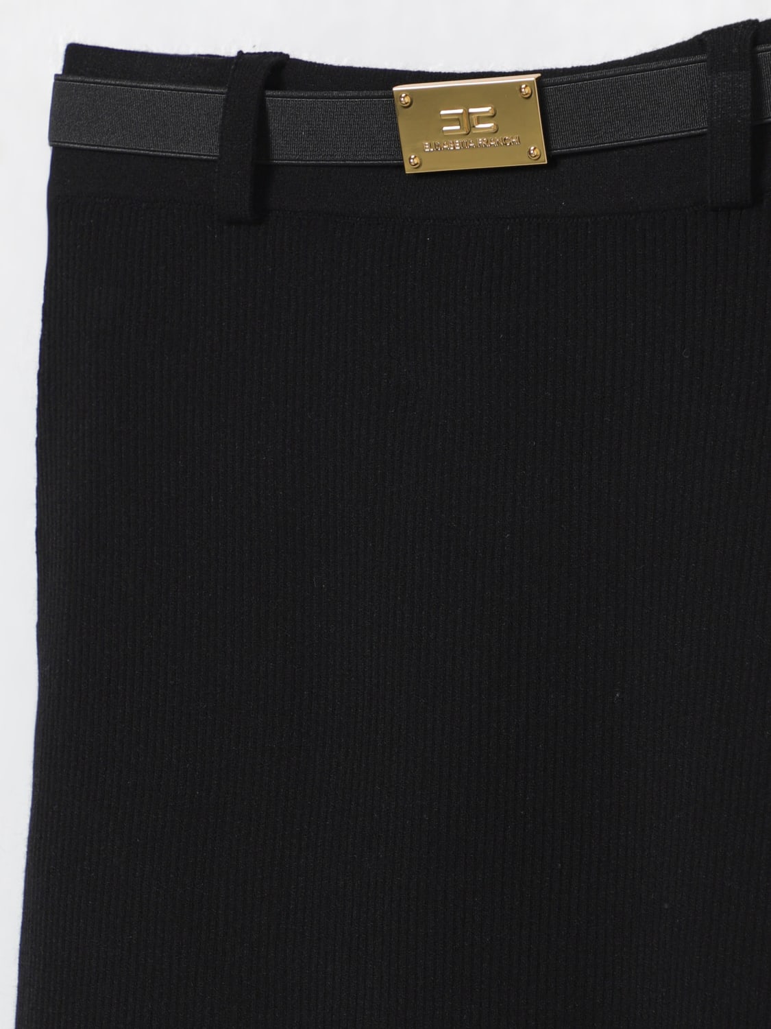 ELISABETTA FRANCHI LA MIA BAMBINA FALDA: Falda niños Elisabetta Franchi La Mia Bambina, Negro - Img 3