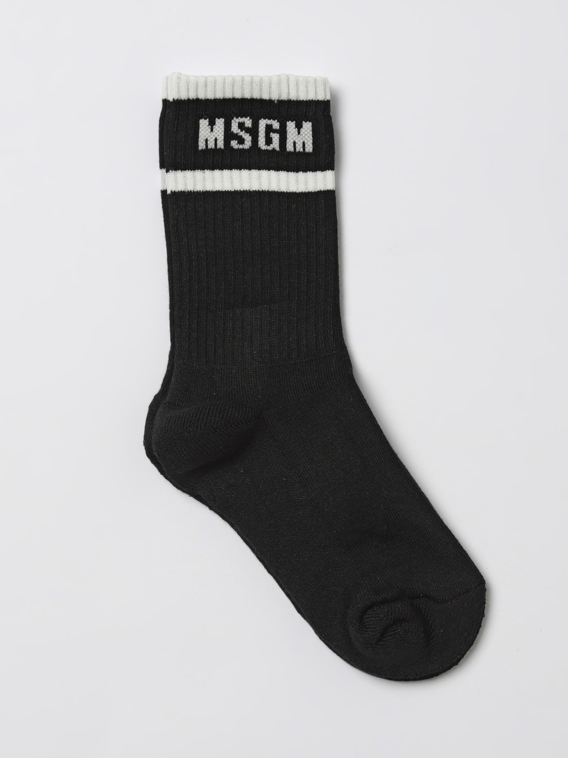 MSGM KIDS CALCETINES: Calcetines niños MSGM Kids, Negro - Img 1