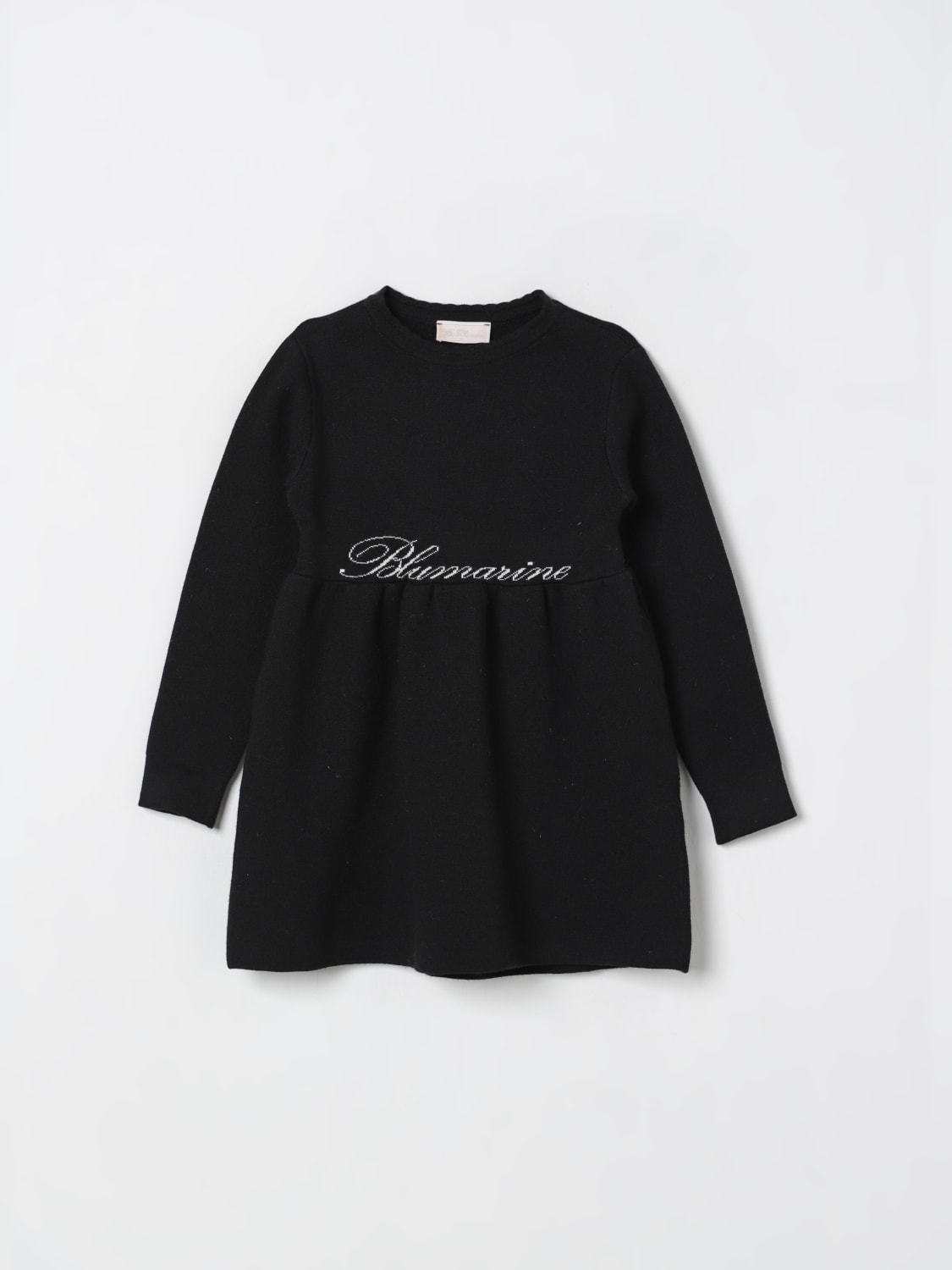 MISS BLUMARINE ROMPER: Romper kids Miss Blumarine, Black - Img 1