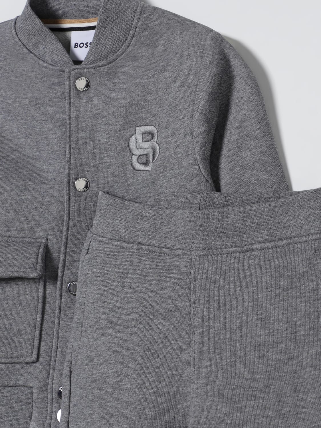 BOSS ジャンプスーツ: ロンパース ボーイ Boss, グレー - Img 3