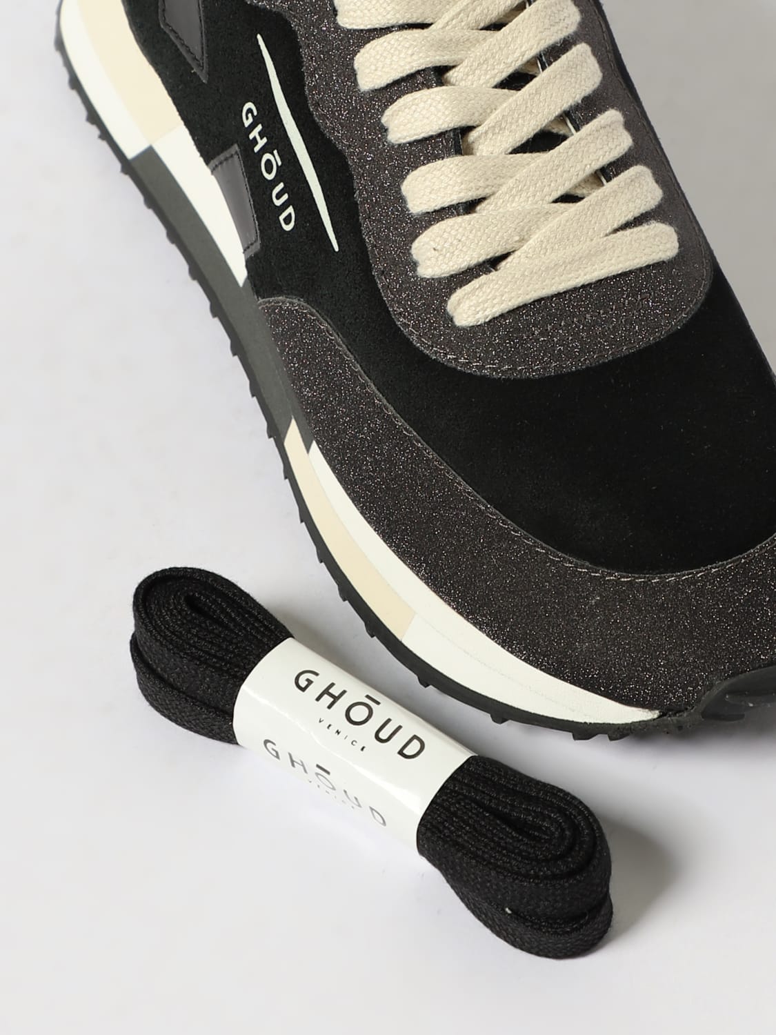 GHOUD BASKETS: Baskets femme Ghoud, Noir - Img 4