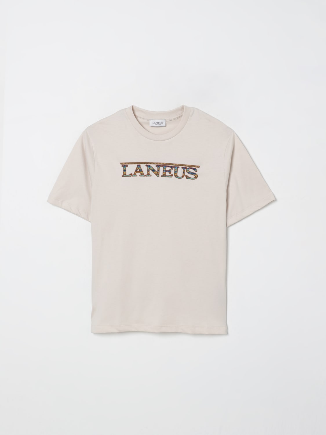 LANEUS T-SHIRT: T-shirt kids Laneus, Beige - Img 1