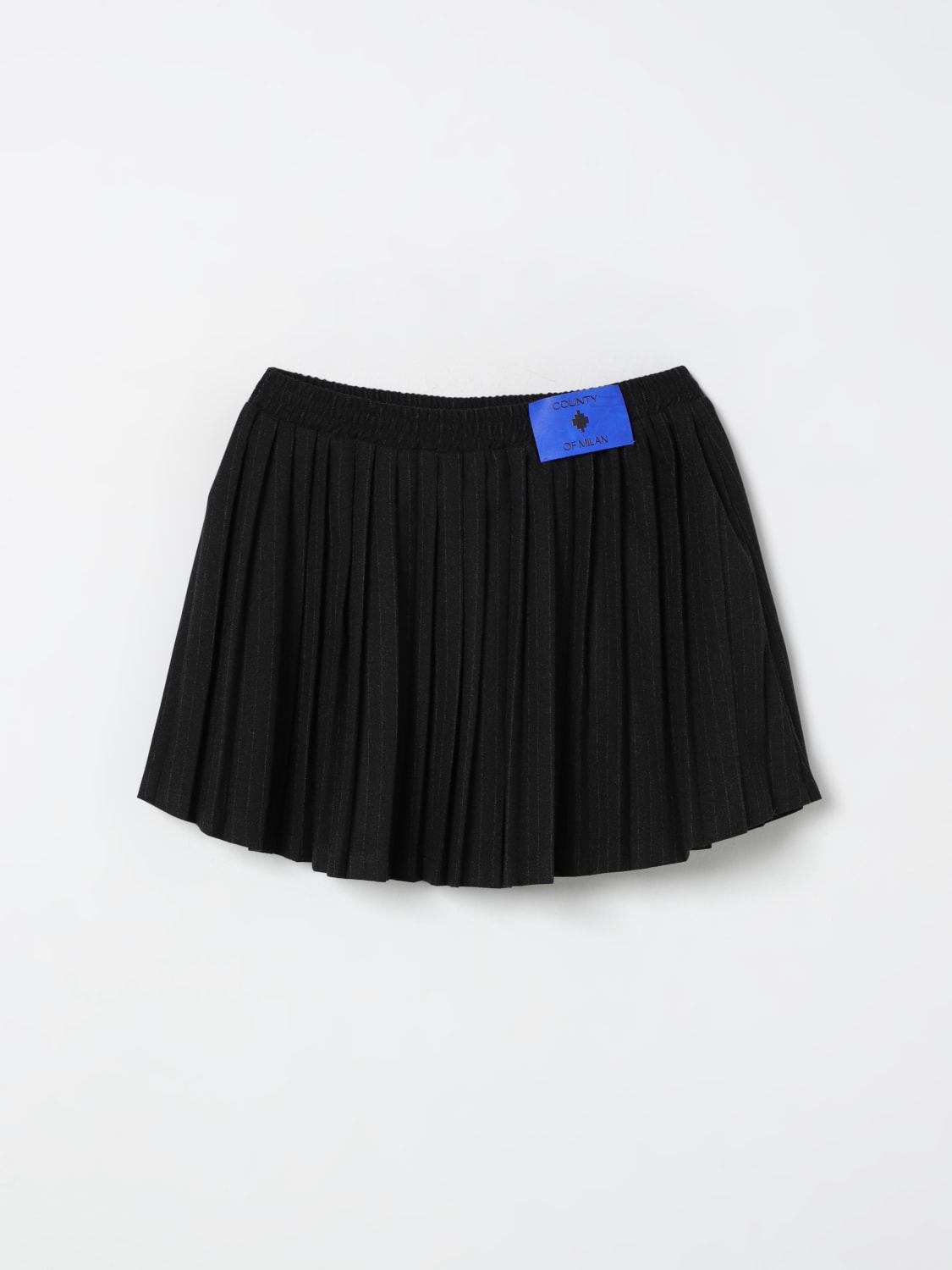 COUNTY OF MILAN GONNA: Gonna plissettata County Of Milan, Nero - Img 2