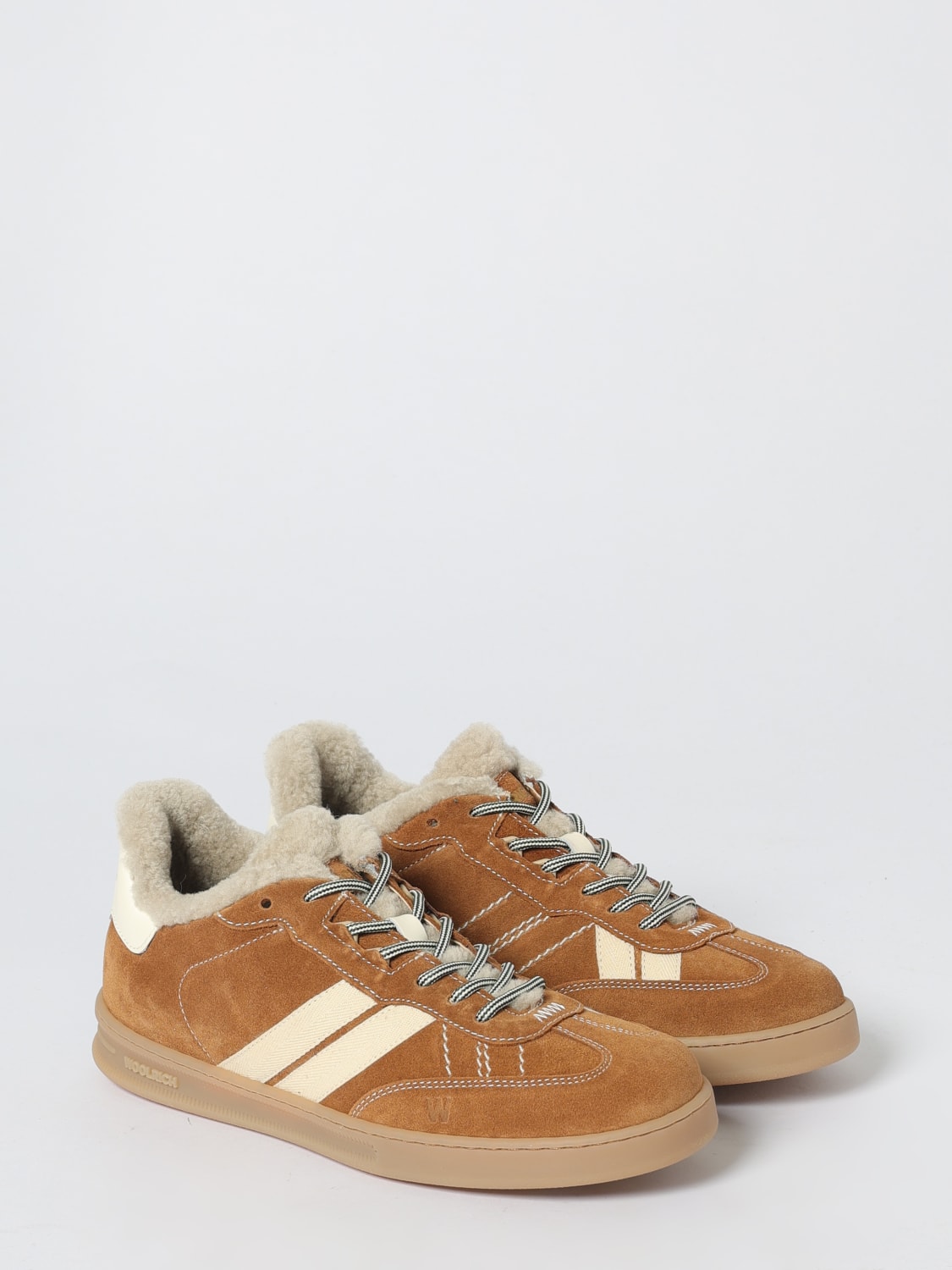 WOOLRICH SNEAKERS: Sneakers woman Woolrich, Beige - Img 2