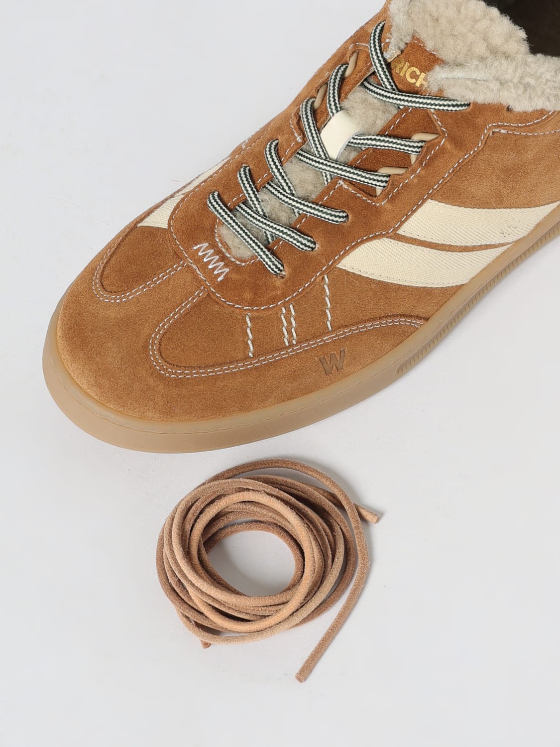 WOOLRICH SNEAKERS: Sneakers woman Woolrich, Beige - Img 4