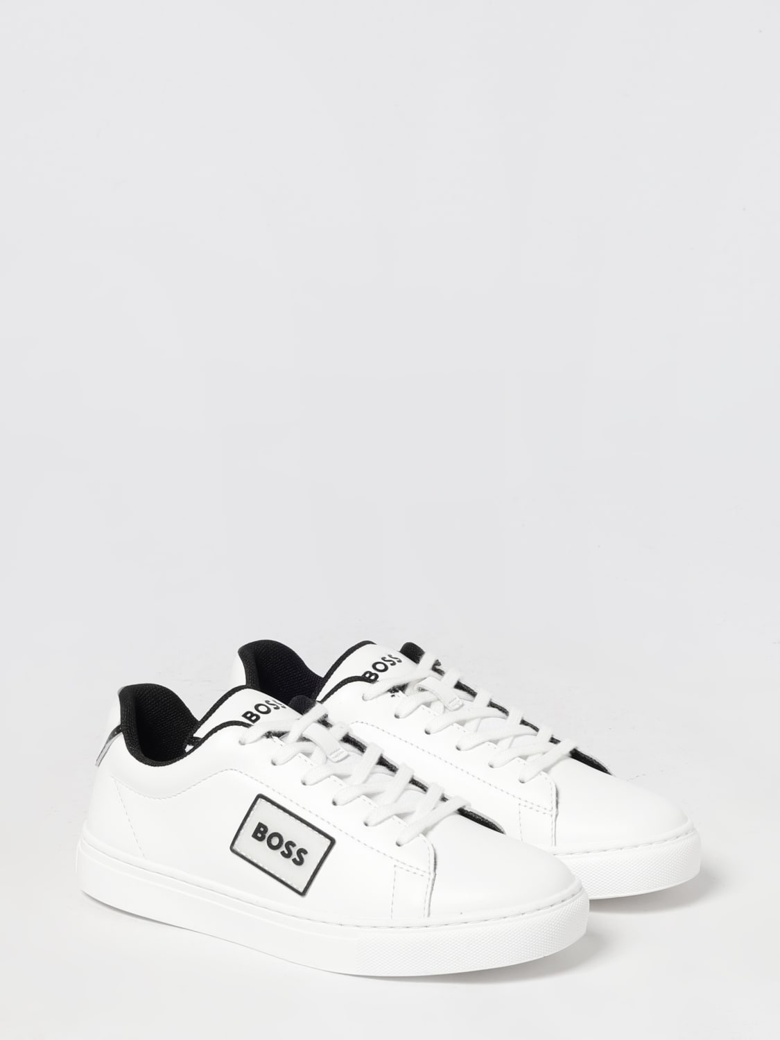 BOSS SNEAKERS: Shoes kids Boss, White - Img 2