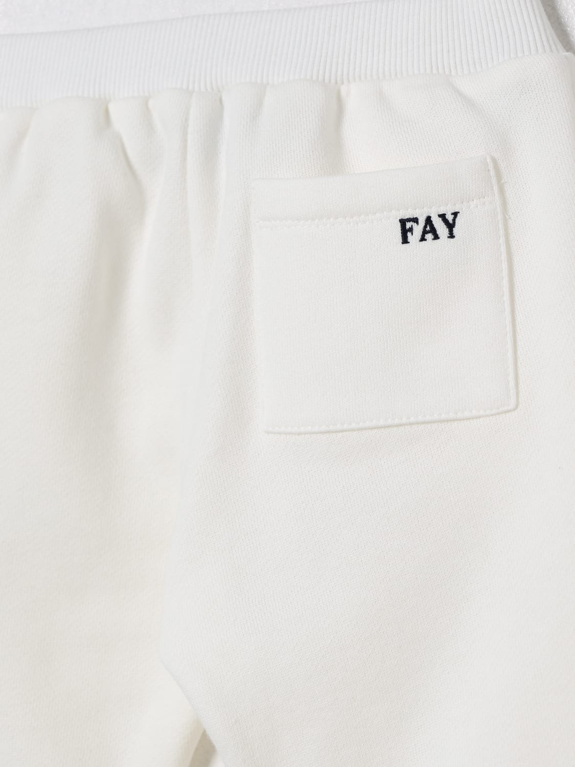 FAY JUNIOR PANTS: Pants kids Fay Junior, White - Img 3