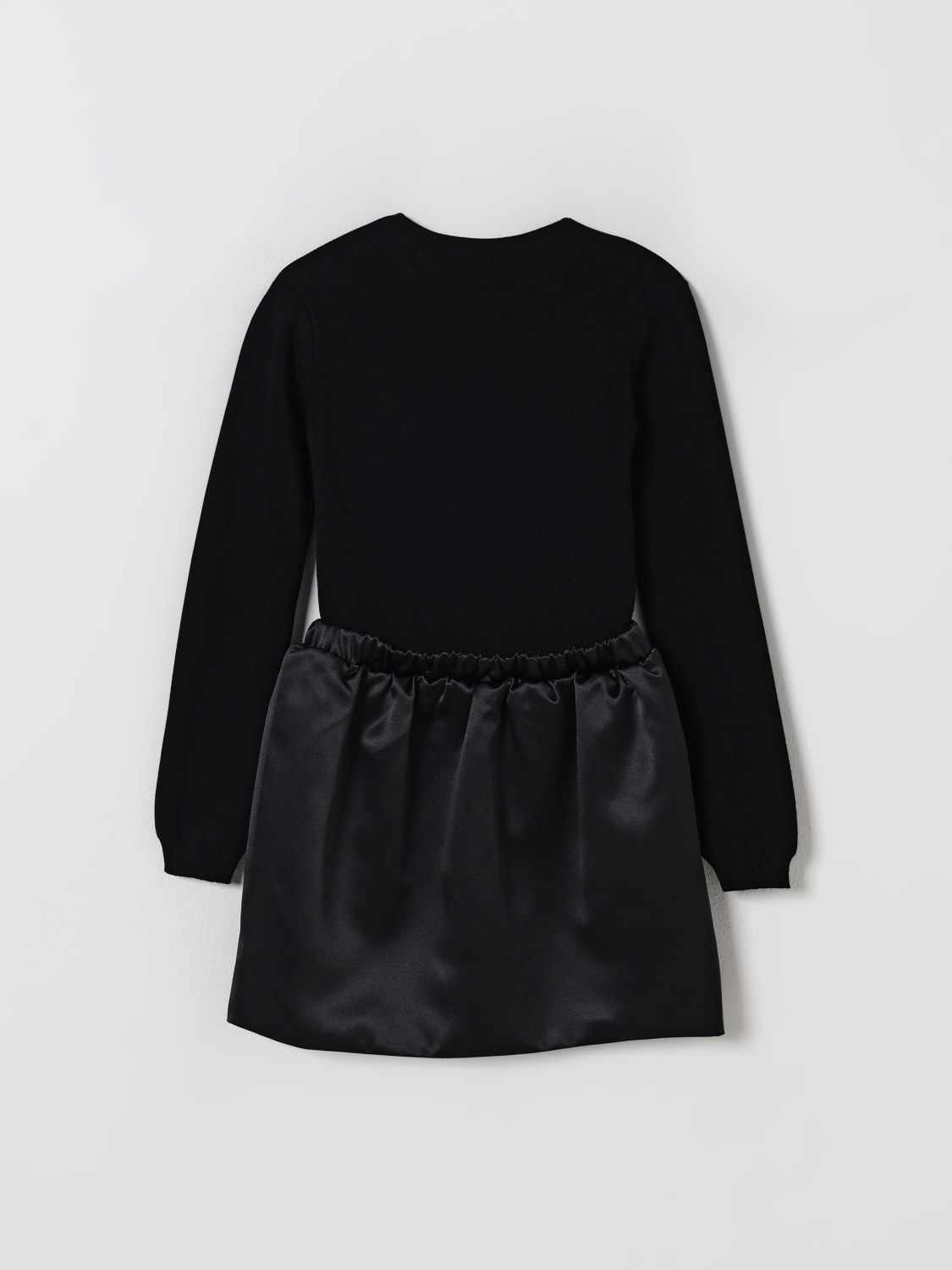 ELISABETTA FRANCHI LA MIA BAMBINA VESTIDO: Vestido niños Elisabetta Franchi La Mia Bambina, Negro - Img 2