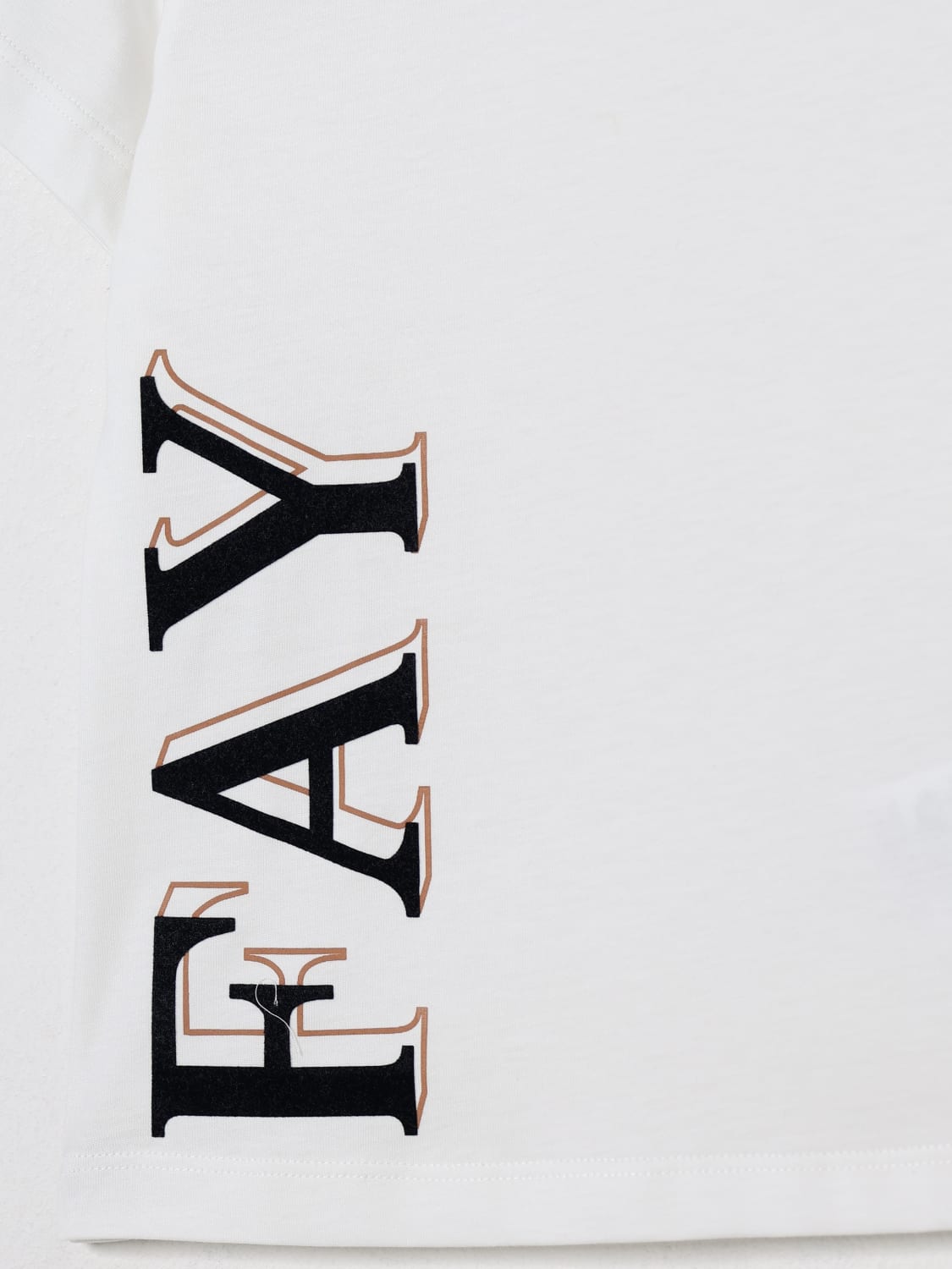 FAY JUNIOR T-SHIRT: T-shirt kids Fay Junior, White - Img 3