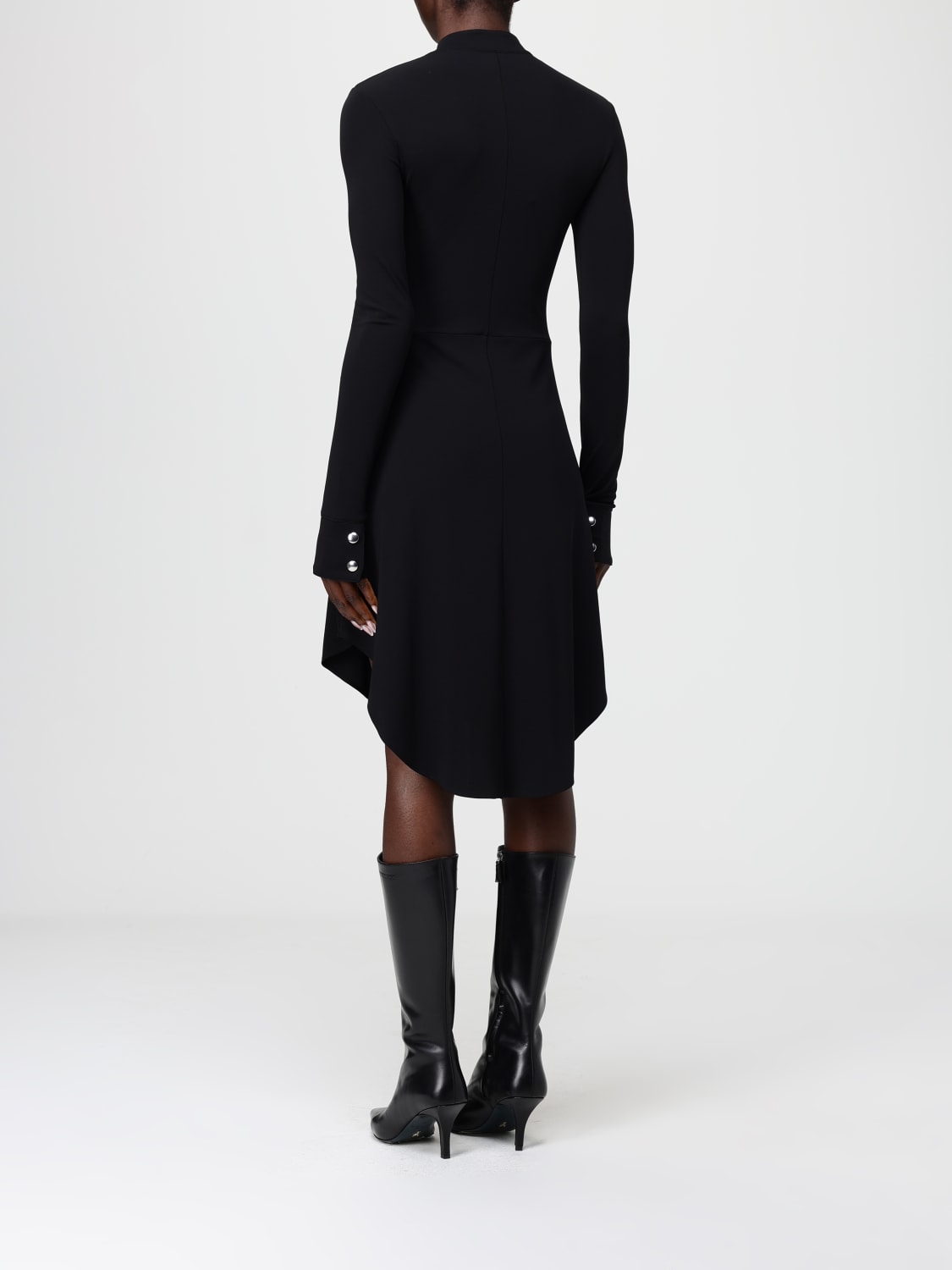 COURRÈGES DRESS: Dress woman CourrÈges, Black - Img 2
