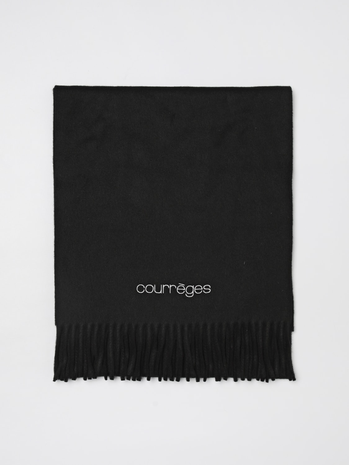 COURRÈGES SCARF: Scarf woman CourrÈges, Black - Img 1