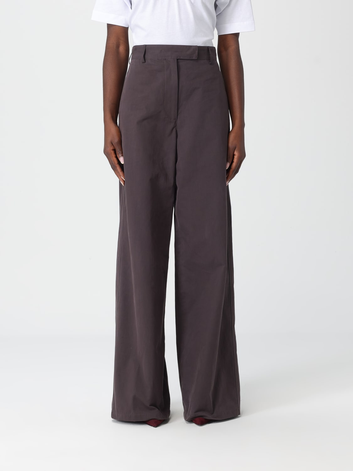 DRIES VAN NOTEN HOSE: Hose damen Dries Van Noten, Braun - Img 1