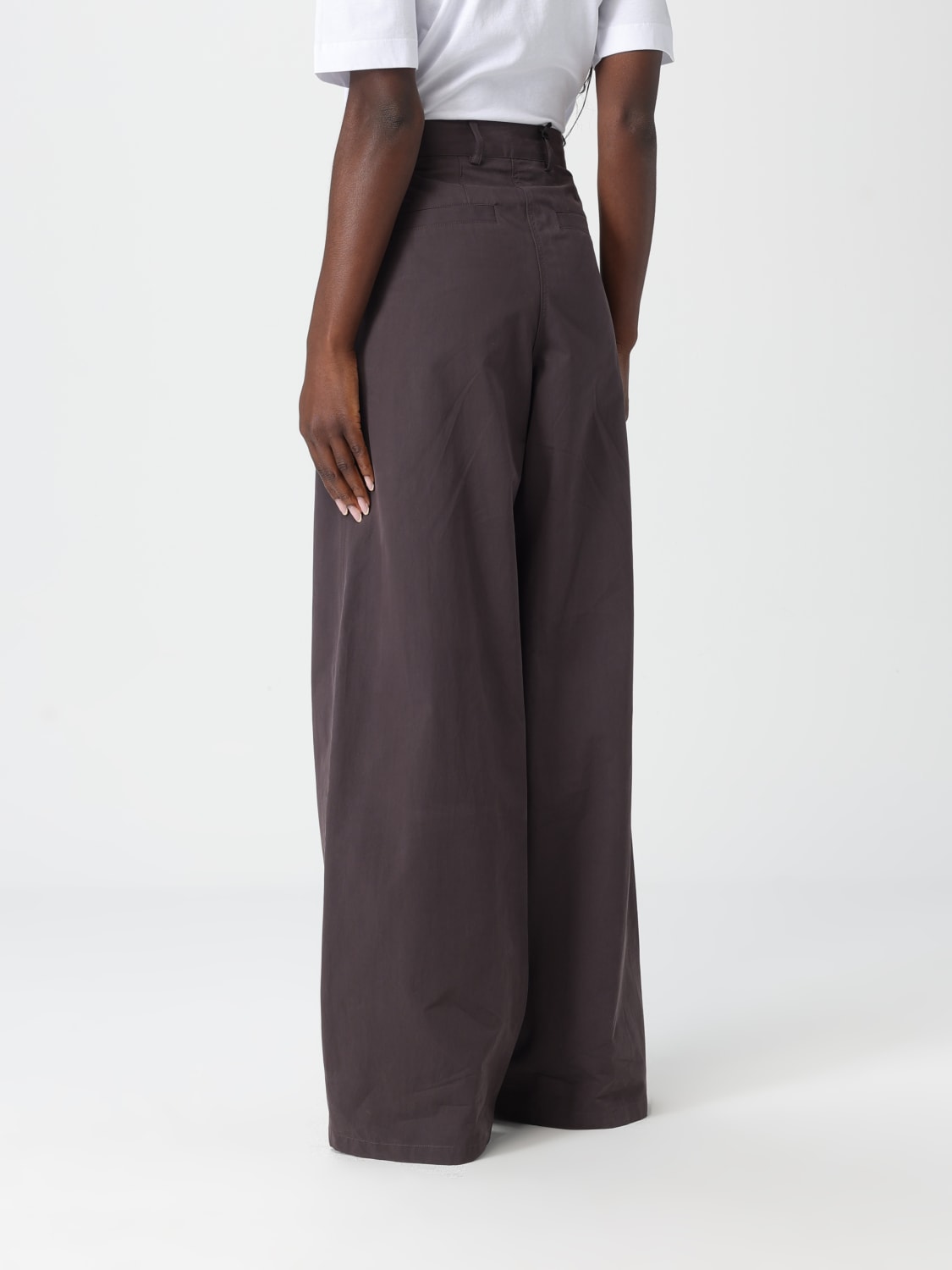 DRIES VAN NOTEN HOSE: Hose damen Dries Van Noten, Braun - Img 3