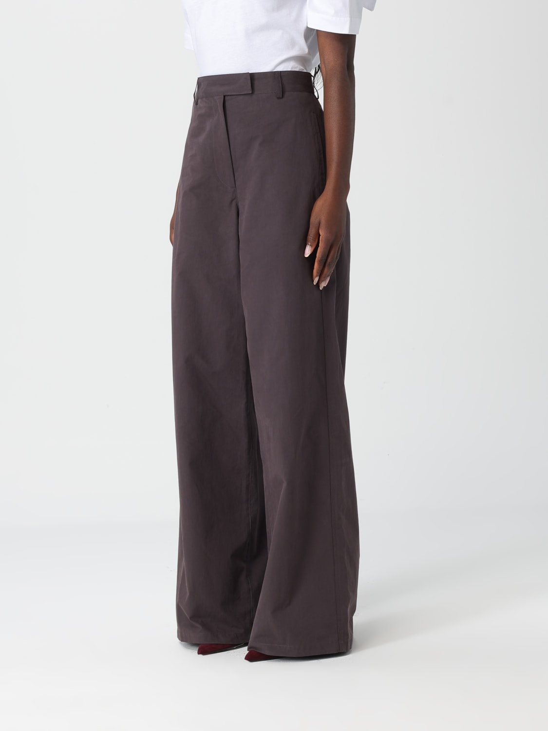 DRIES VAN NOTEN HOSE: Hose damen Dries Van Noten, Braun - Img 4