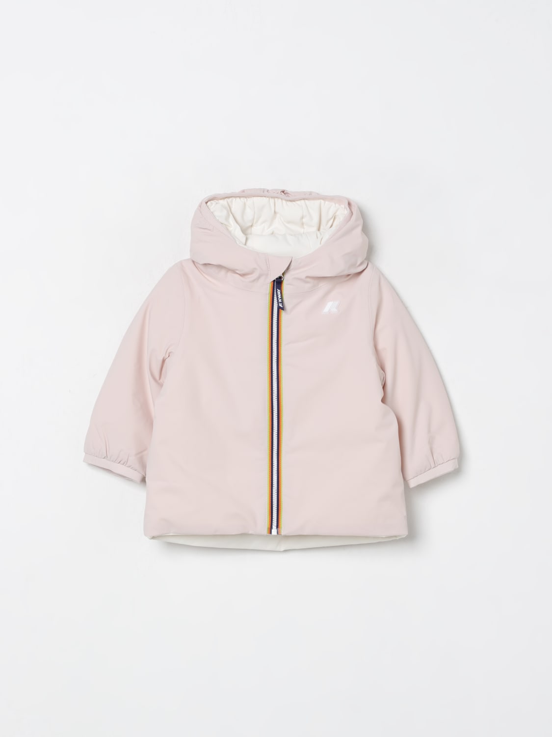 K-WAY JACKET: Jacket kids K-way, Pink - Img 1