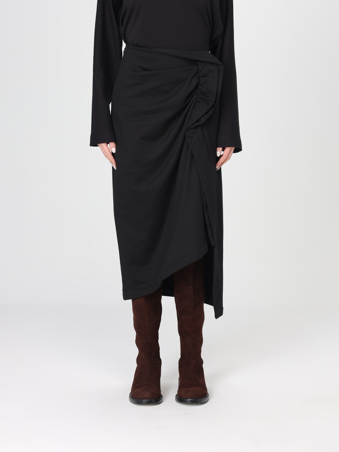 DRIES VAN NOTEN SKIRT: Skirt woman Dries Van Noten, Black - Img 1