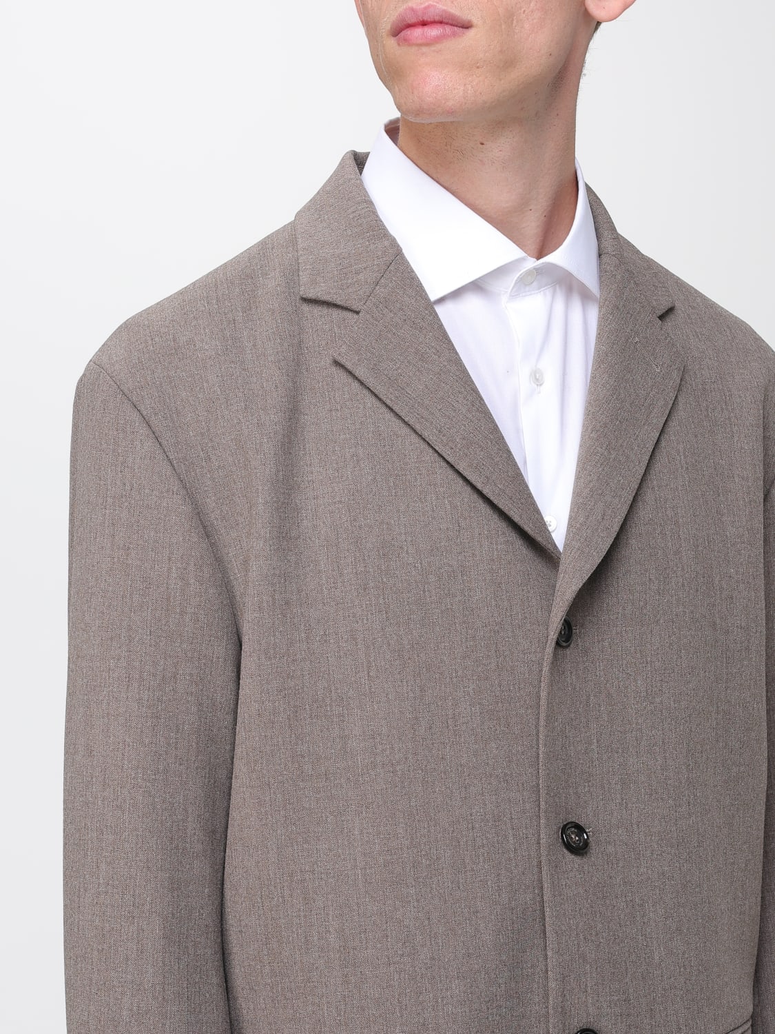 PAOLO PECORA JACKET: Blazer men Paolo Pecora, Sand - Img 5