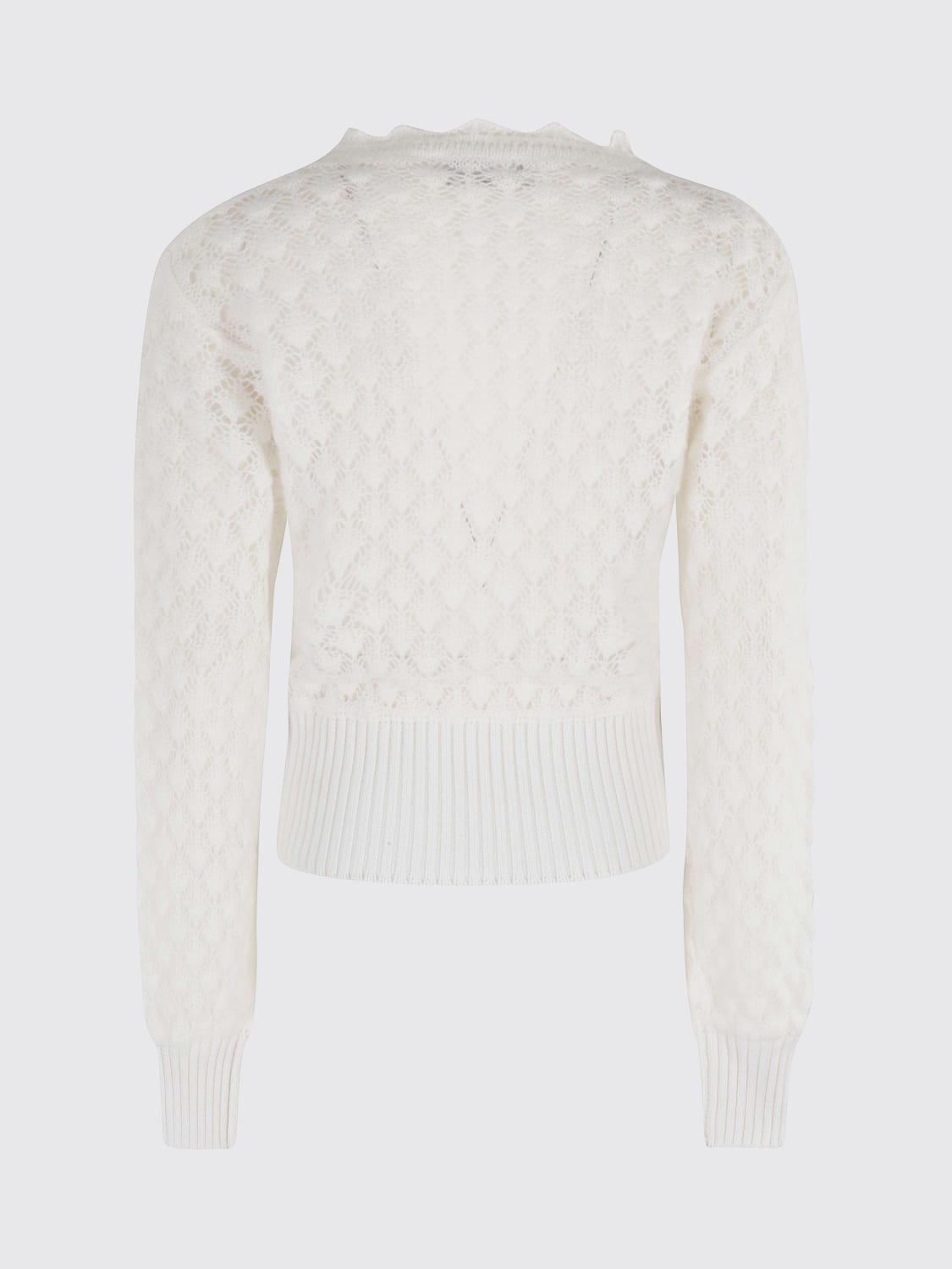 BLUMARINE MAGLIA: Maglia in mohair Blumarine, Bianco - Img 2
