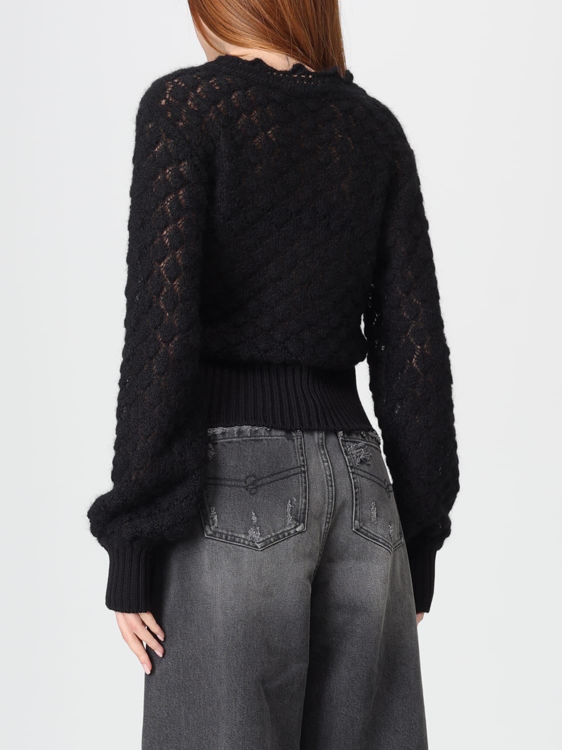 BLUMARINE SWEATER: Sweater woman Blumarine, Black - Img 3