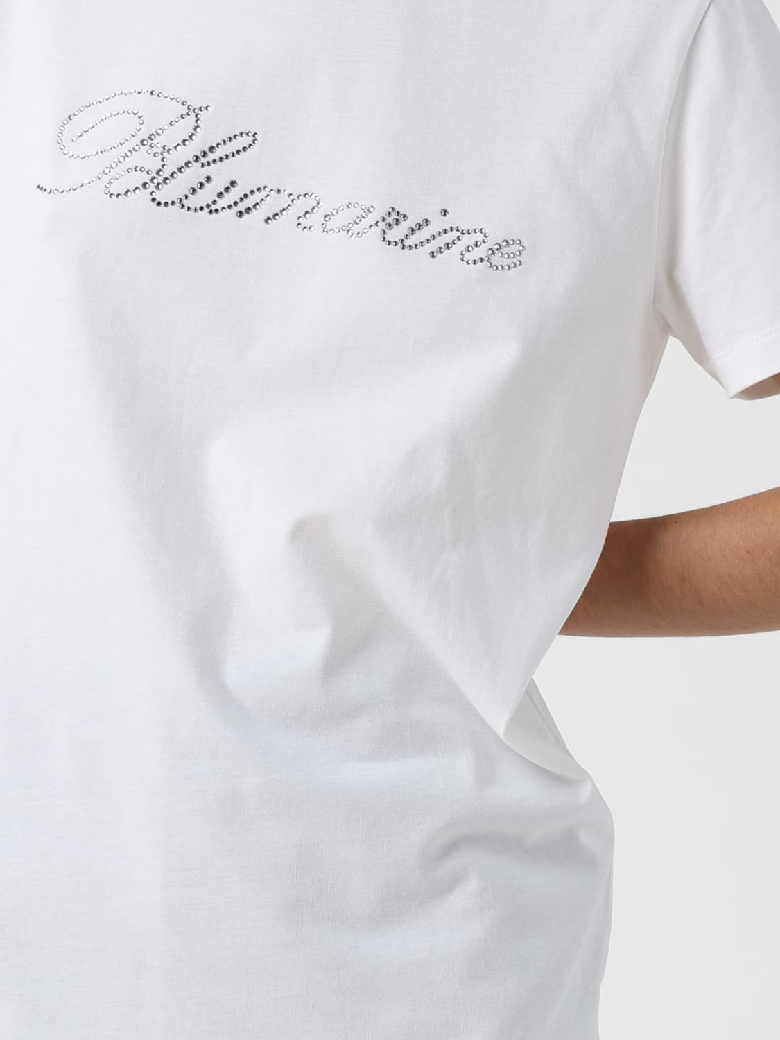 BLUMARINE T-SHIRT: T-shirt woman Blumarine, White - Img 4