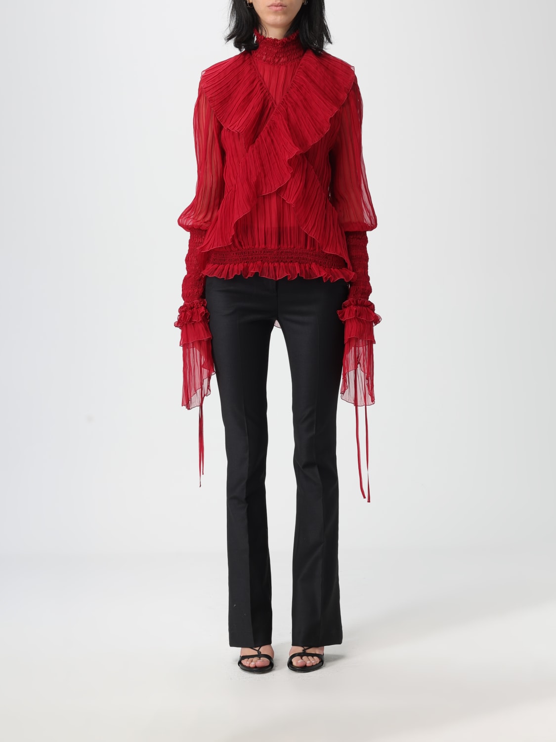 BLUMARINE TOP: T-shirt woman Blumarine, Red - Img 1