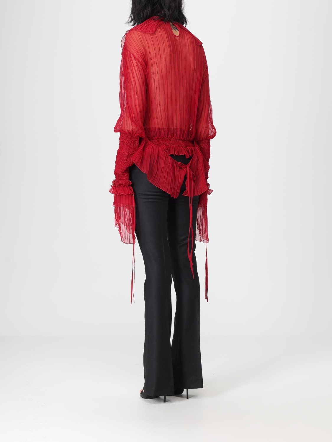 BLUMARINE TOP: T-shirt woman Blumarine, Red - Img 3