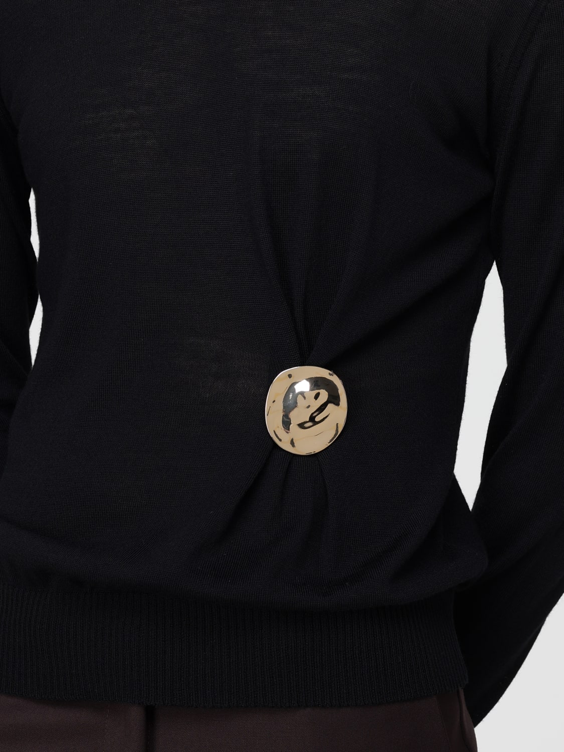 SIMONA CORSELLINI PULLOVER: Pullover damen Simona Corsellini, Schwarz - Img 3