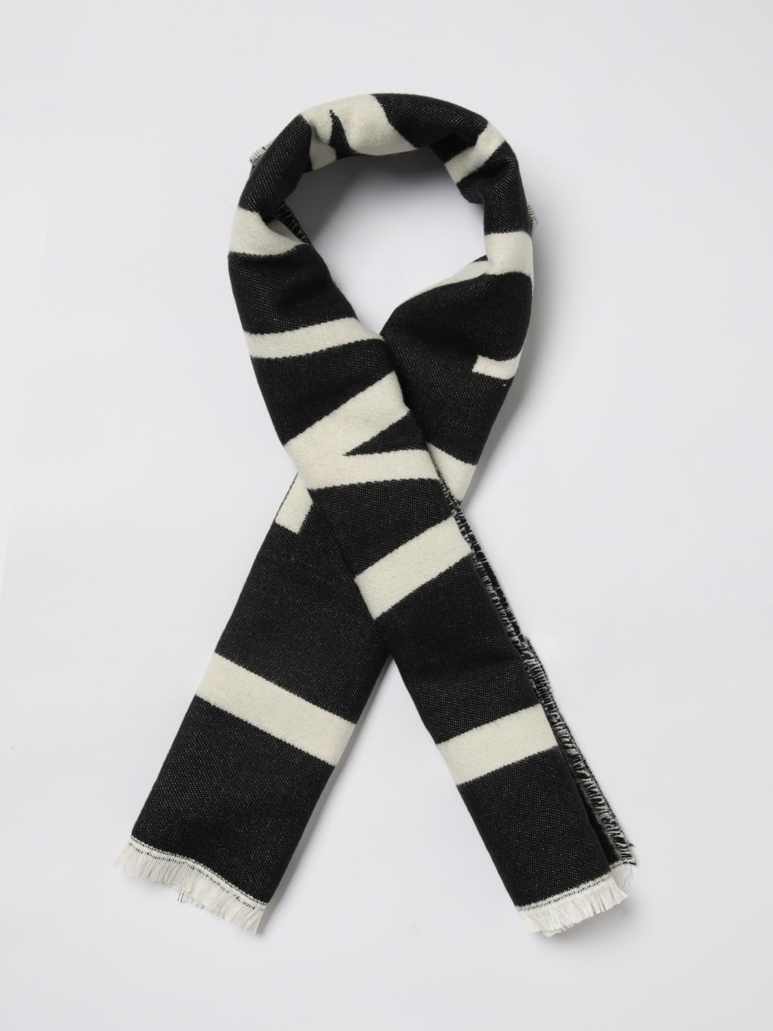 TWINSET SCHAL: Seidentuch kinder Twinset, Schwarz - Img 2