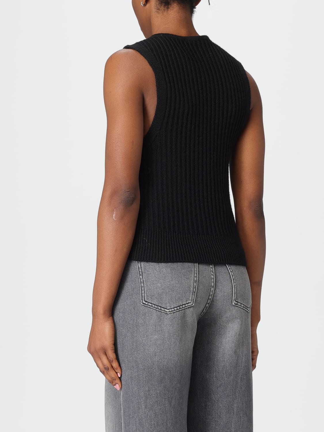 ISABEL MARANT CHALECO: Chaleco mujer Isabel Marant, Negro - Img 2