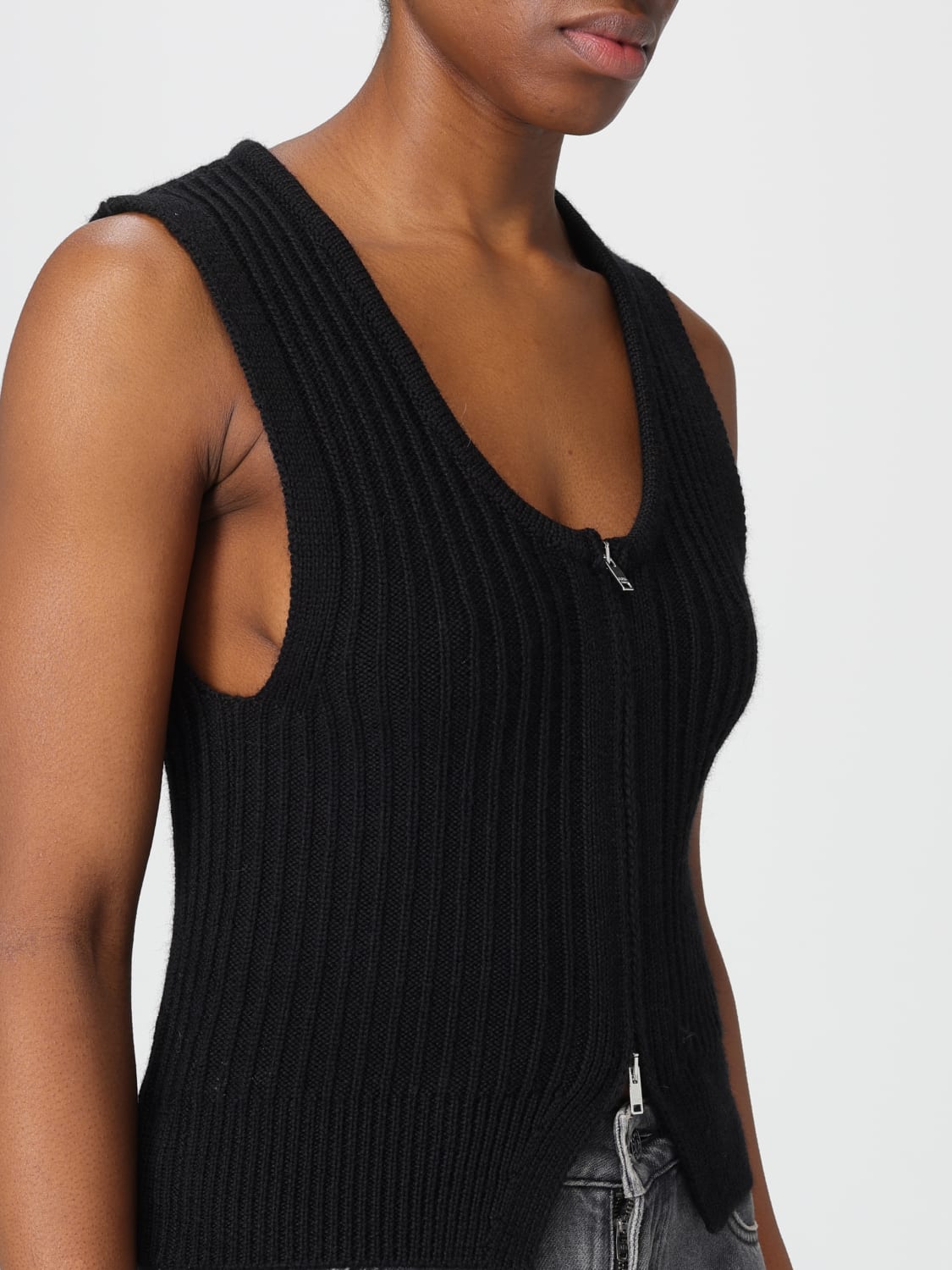 ISABEL MARANT CHALECO: Chaleco mujer Isabel Marant, Negro - Img 3