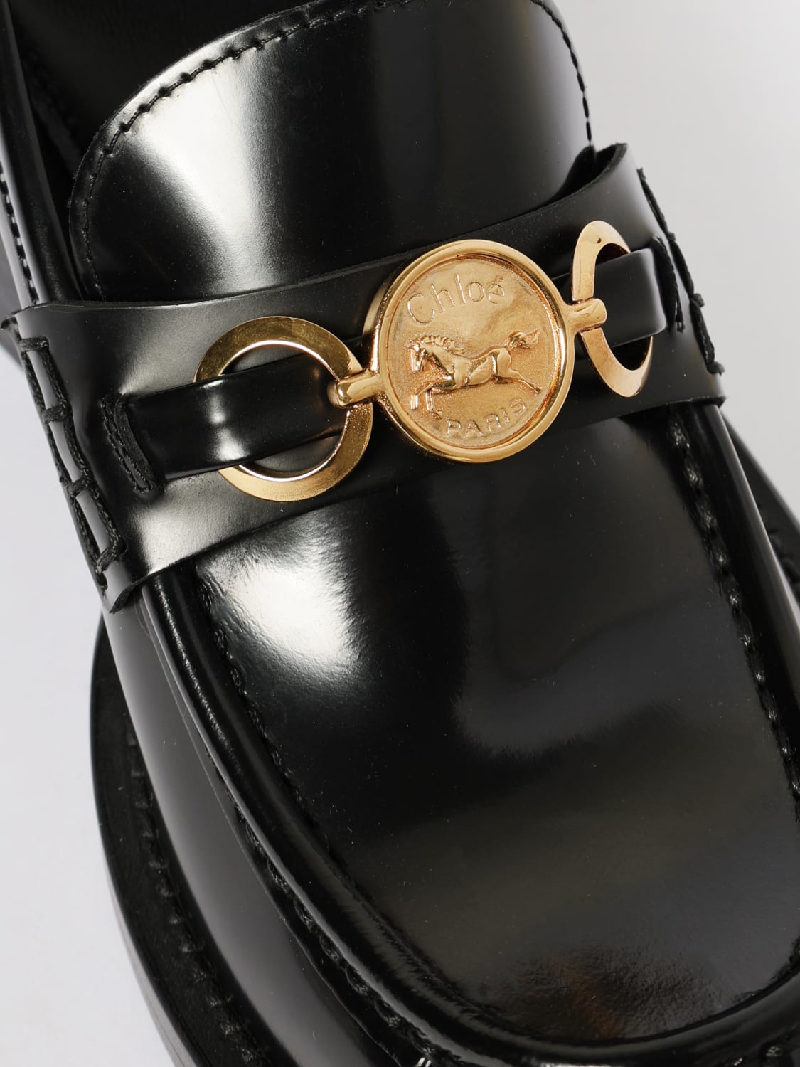 CHLOÉ LOAFER: Shoes woman ChloÉ, Black - Img 4