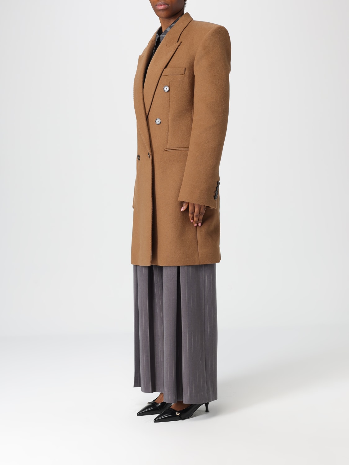 STELLA MCCARTNEY MANTEAU: Manteau femme Stella McCartney, Marron - Img 3