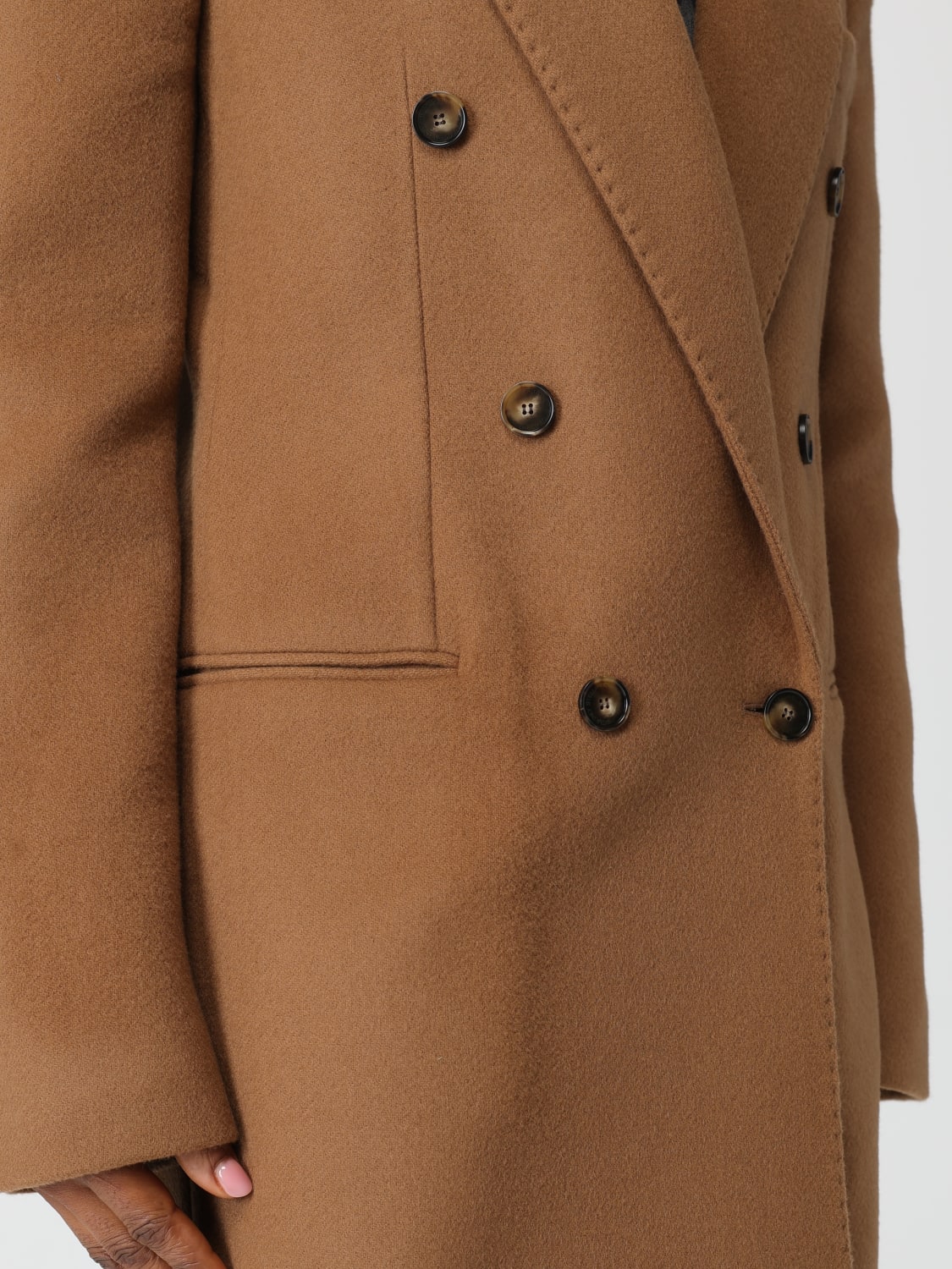 STELLA MCCARTNEY MANTEAU: Manteau femme Stella McCartney, Marron - Img 4