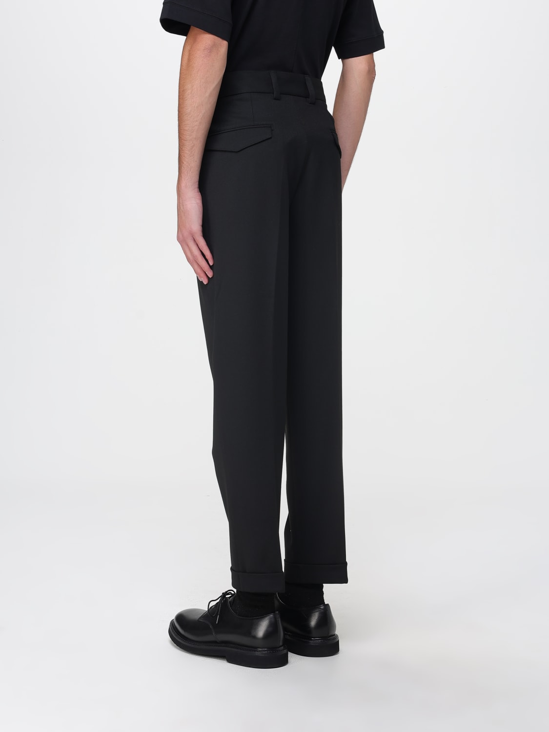 PAOLO PECORA HOSE: Hose herren Paolo Pecora, Schwarz - Img 2