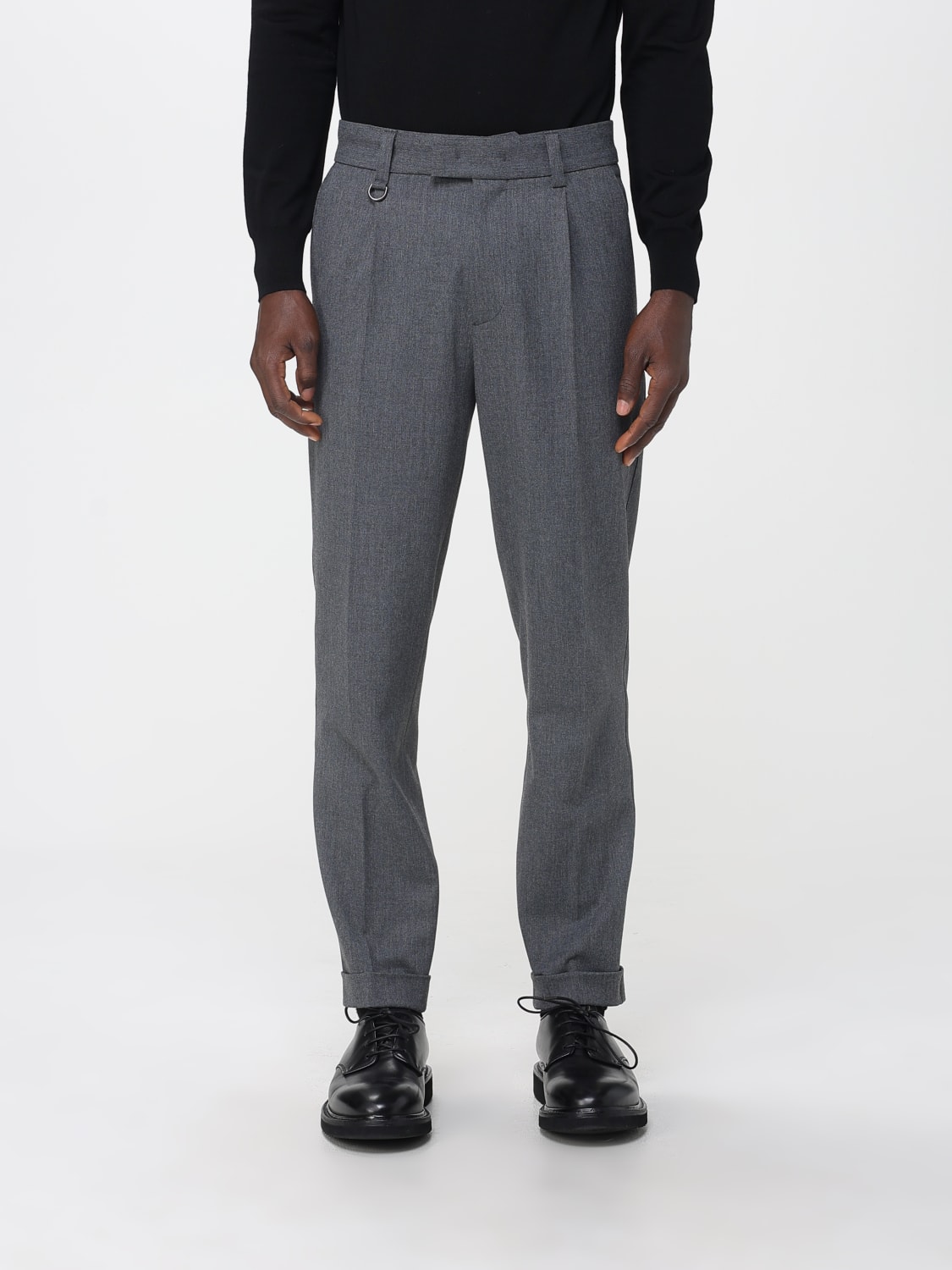 PAOLO PECORA PANTALONES: Pantalones hombre Paolo Pecora, Gris - Img 1