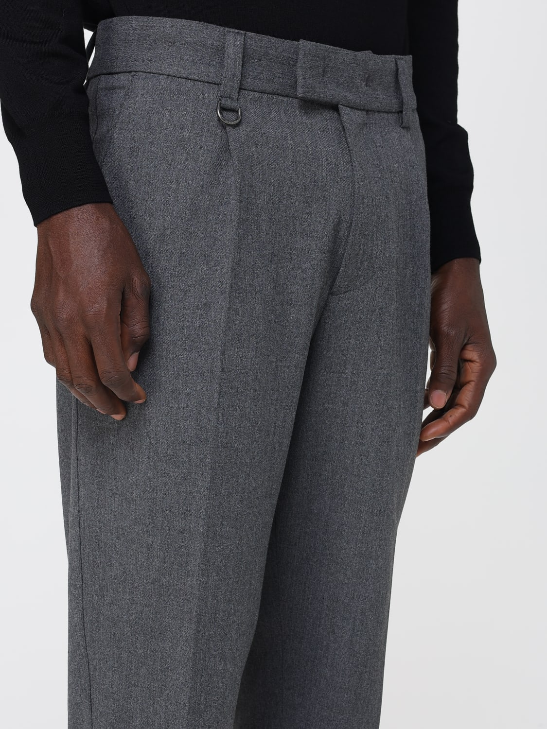 PAOLO PECORA PANTALONES: Pantalones hombre Paolo Pecora, Gris - Img 3