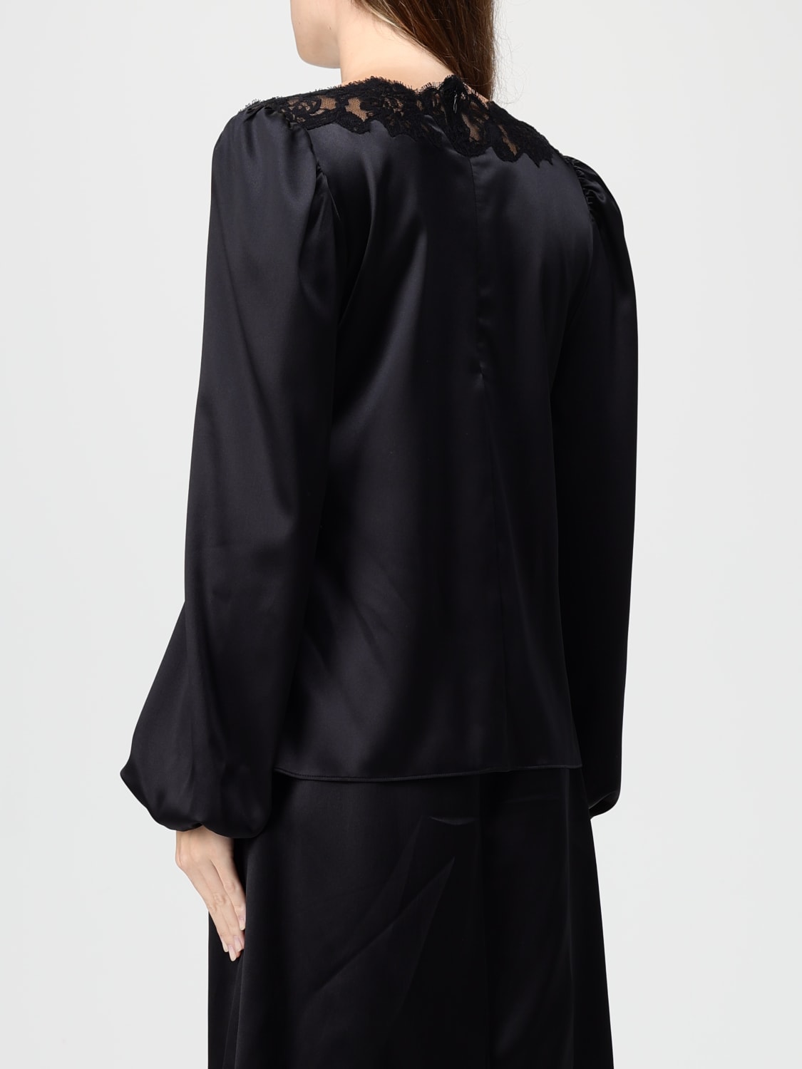 DOLCE & GABBANA TOP: T-shirt woman Dolce & Gabbana, Black - Img 3