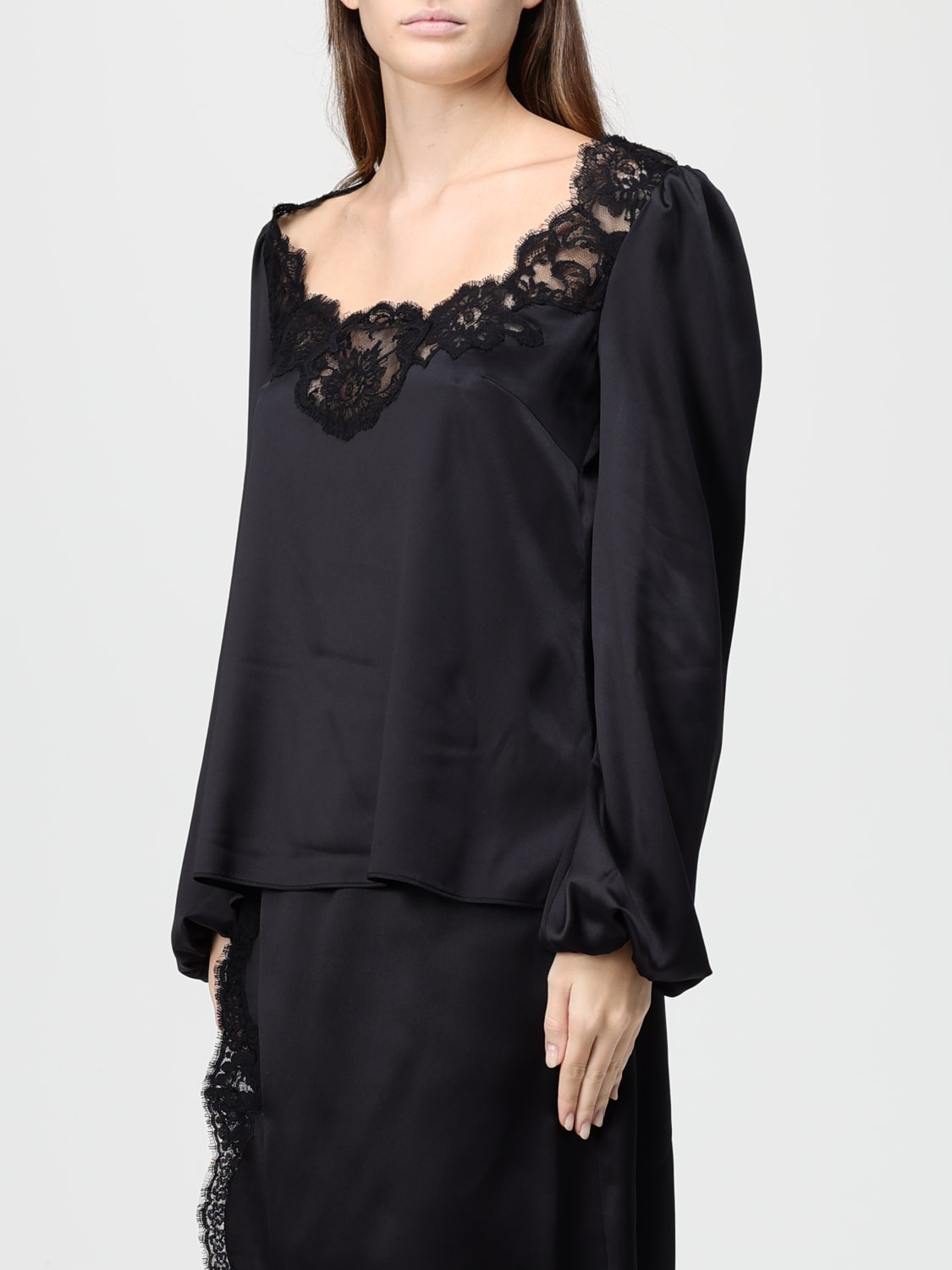 DOLCE & GABBANA TOP: T-shirt woman Dolce & Gabbana, Black - Img 4